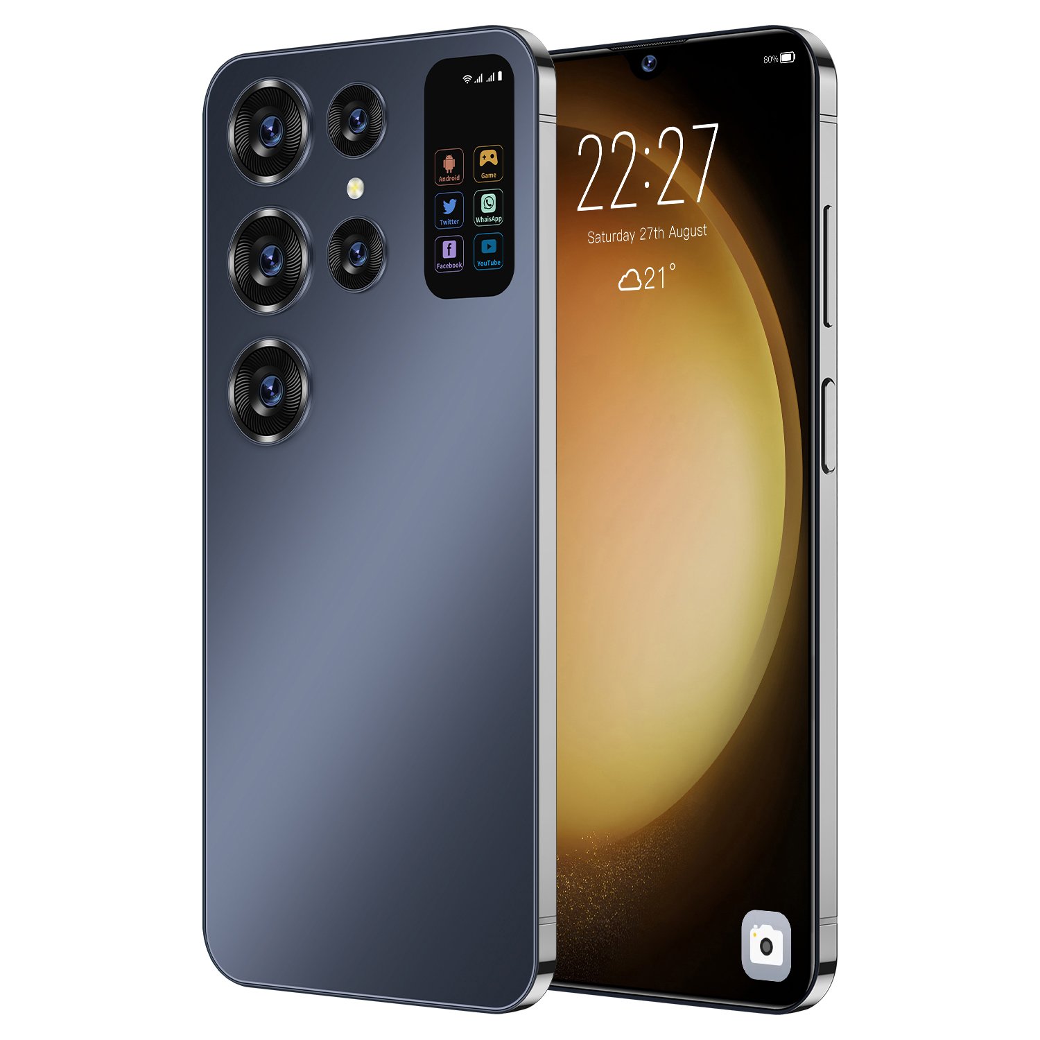 Phone Wholesale Telephone Unlocked Smartphone Mobile Phone S24 Ultra+ 16GB+1TB