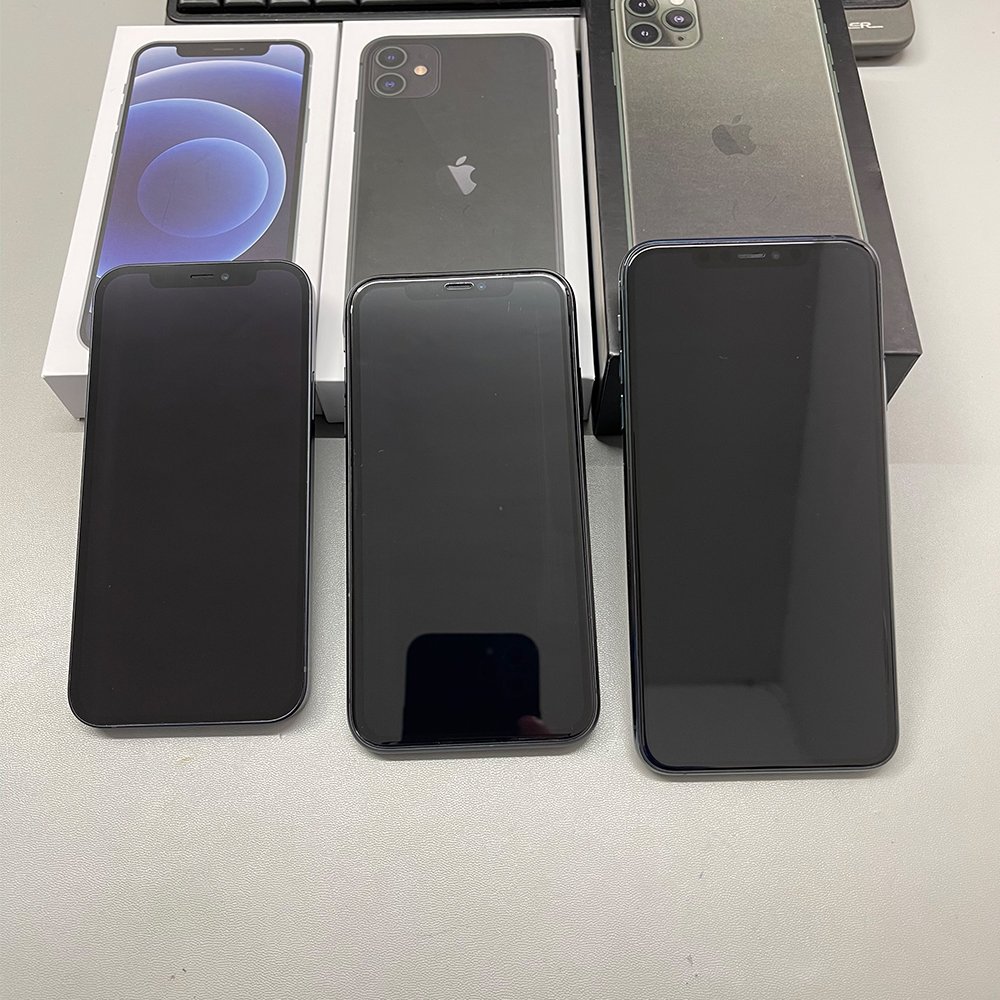 Original 4GB 6.1 12mp 12.1MP Brand Used Mobile for Iphone 11 12 13 Pro Max Used Second Hand Wholesale Low Price Used Cell Phones