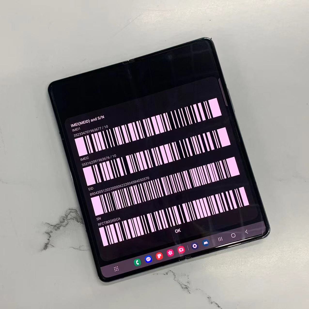 Wholesale Original Galaxy Z Fold 4 EU version Android Smartphone for Samsng Galaxy Z Fold 4 12+256g used Phone