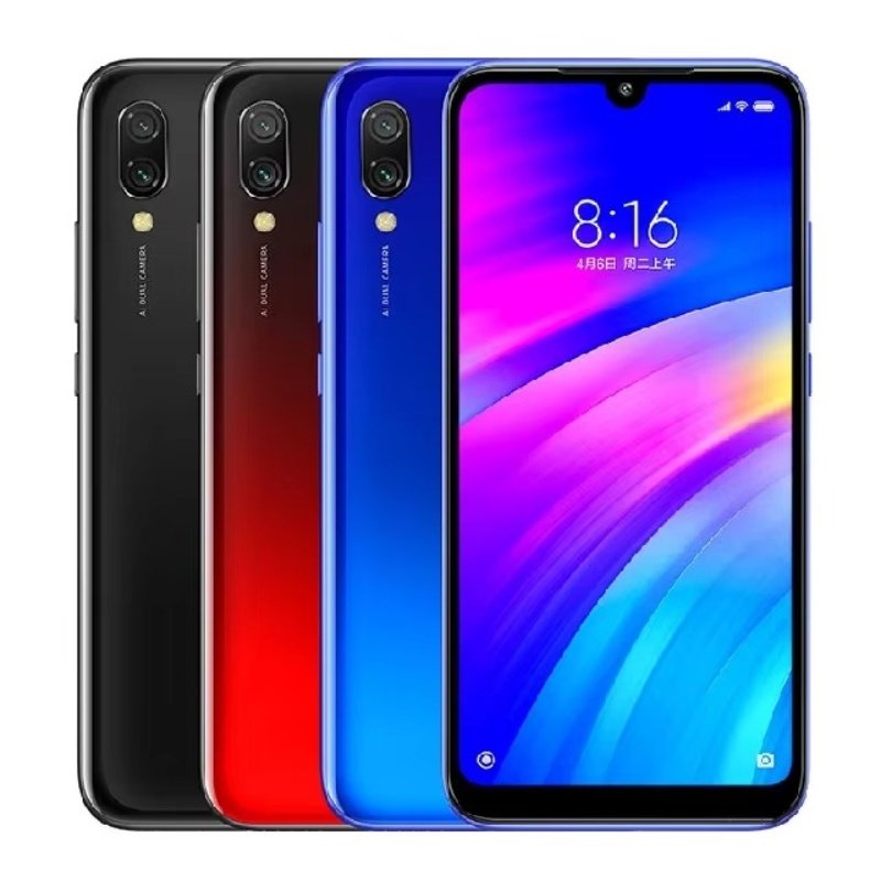 Unlocked Android Mobile Phone For Redmi 7 6.26 Inches 3+32GB Used Mobile Phones