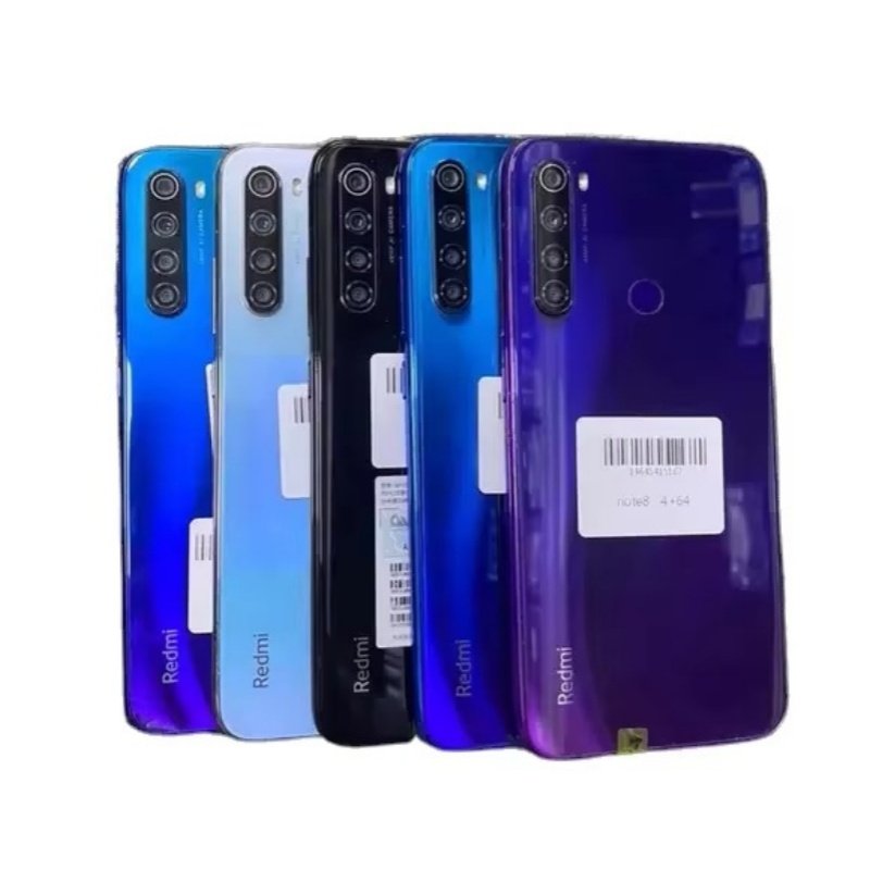 Wholesale Original for Xiaomi Redmi note 8 4+64GB Android Smart Phone cheap smartphone used mobile phones wholesale