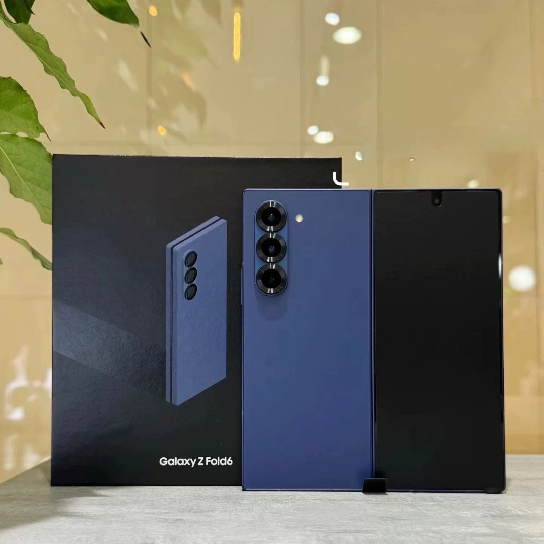 SAM Galaxy Z Fold 6 AI Phone 7.6" 4400mAh Snapdragon 8 Gen 3 AI Photo Edits Large Screen Unlock 99% new Android Smartphone