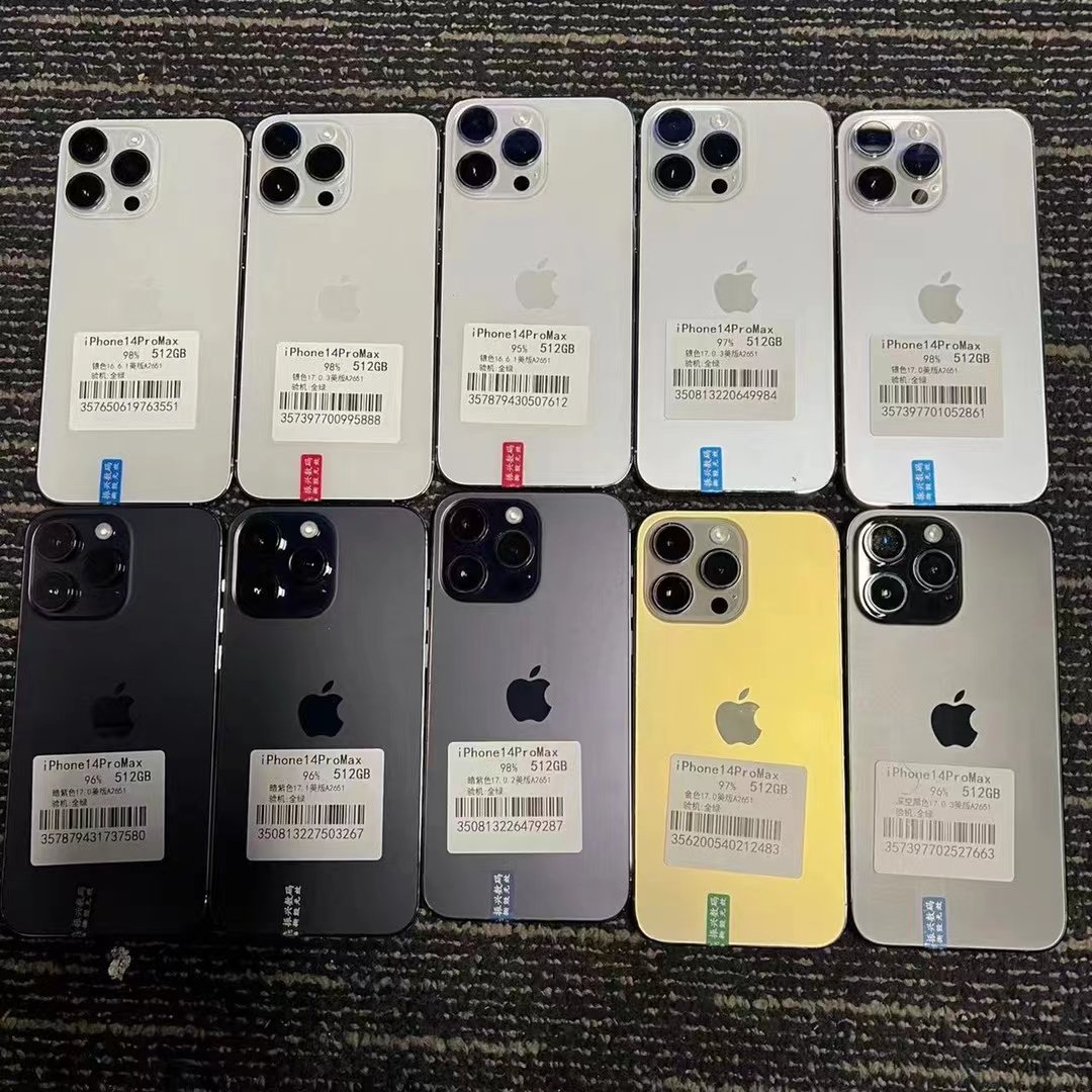 Hot Selling Used Mobile Phones Wholesale Iphone 14 Pro Max Second Hand Mobile Phones For Iphone