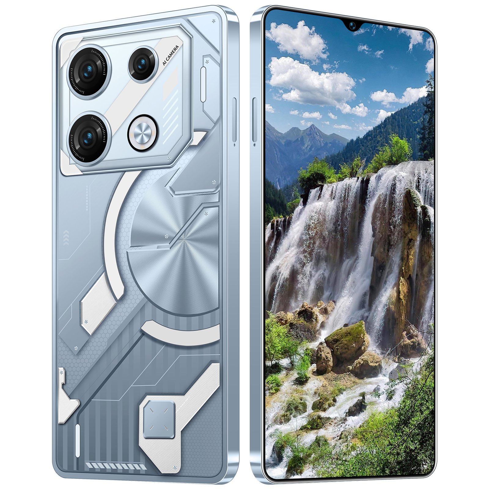Top selling GT10 Pro 5G Cell Phone 7.5 inch smartphones 16GB+1TB Dual SIM Cards student Mobile Phones
