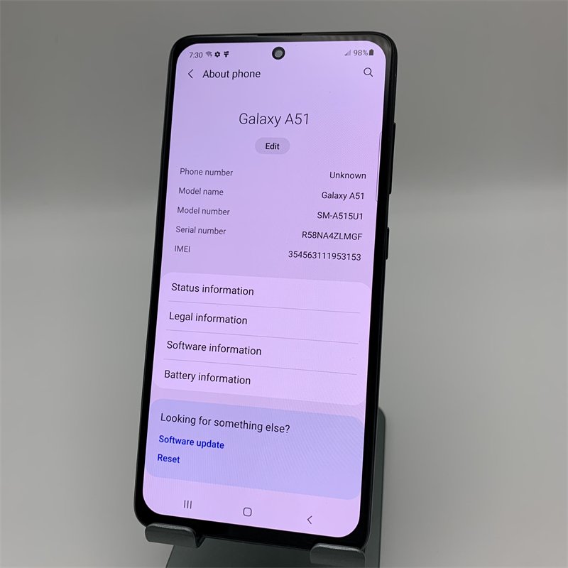 Used Mobile Phone For Samsung Galaxy A50 A51 A20 A21 A31 Second Hand Phones Original cell phones smartphones