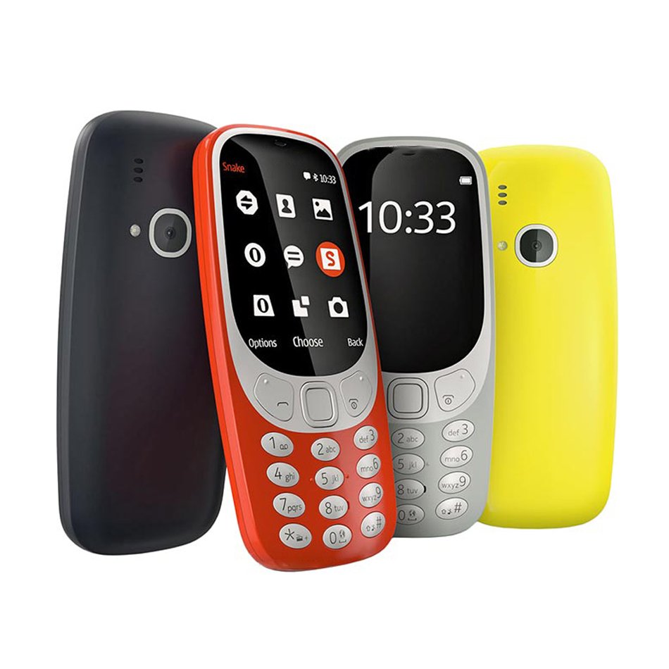 Wholesale Cheap Bar feature phone For Nokia 3310 2017 Original keypad feature unlocked mobile phones for Nokia105 106 6300 6310