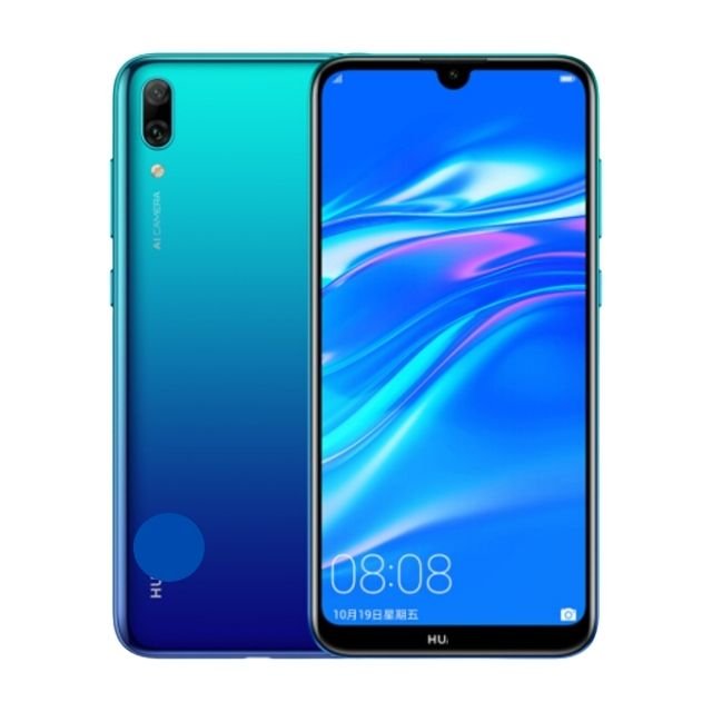 refurbished Cheap Smartphone For Huawei Y7 2019 cell phone original global version Y7 2019 Used Mobile Phones
