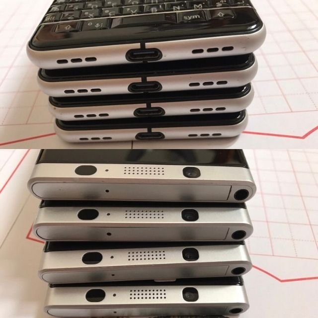 Original BlackBerry Keyone Brand Unlocked GSM Slider Full Keyboard QWERTY Touchscreen Mobile Cell Phone Android Smartphone