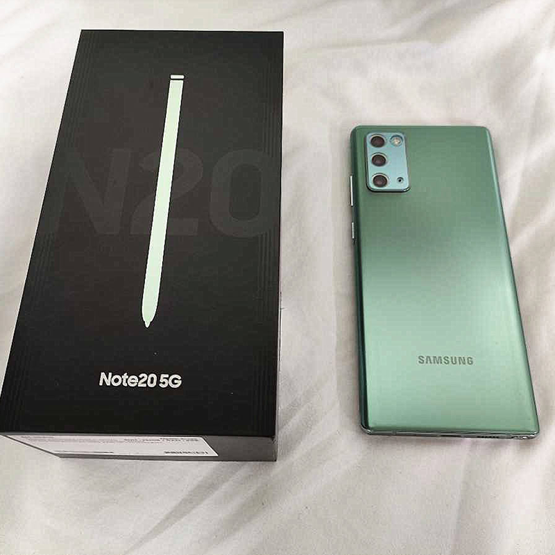 Cheap Used Phone Note20 Fast Ship Fingerprint Phone 256GB 5G Smartphone Wholesale