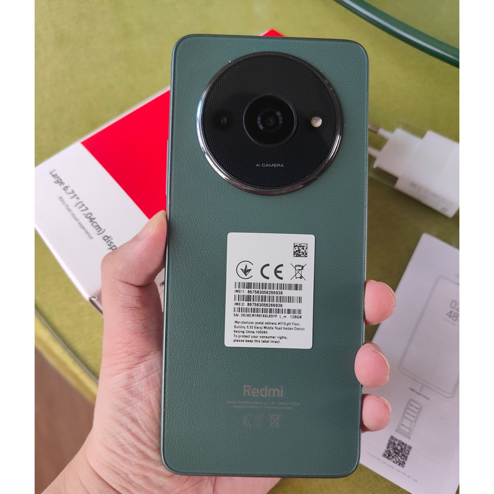 For Xiaomi Redmi A3 Refurbished Smartphone 4+128gb 5000mah Battery 6.71" Dotdrop Display Used Mobile Phones