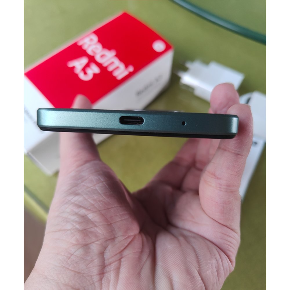 For Xiaomi Redmi A3 Refurbished Smartphone 4+128gb 5000mah Battery 6.71" Dotdrop Display Used Mobile Phones