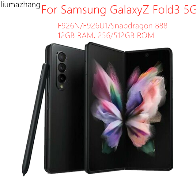 90% new or above For Samsung Galaxy Z Fold 3 F926U1 Used Mobile Phone Z Fold3 5G 256GB/512GB Telephone Buy Wholesale Second Hand