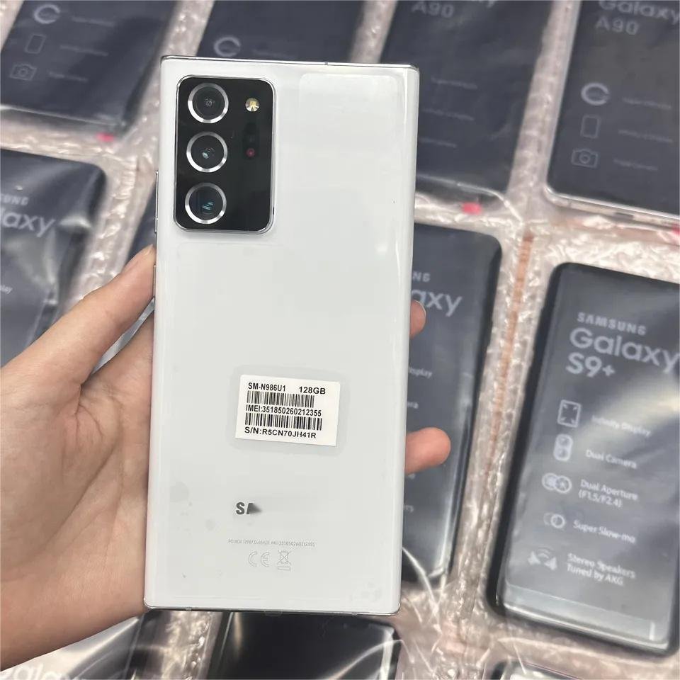 US GLOBAL VERSION Android used new Wholesale Note20 Ultra Unlocked Smartphone for SamsungE Mobile Phone Note 20 Ultra 5G