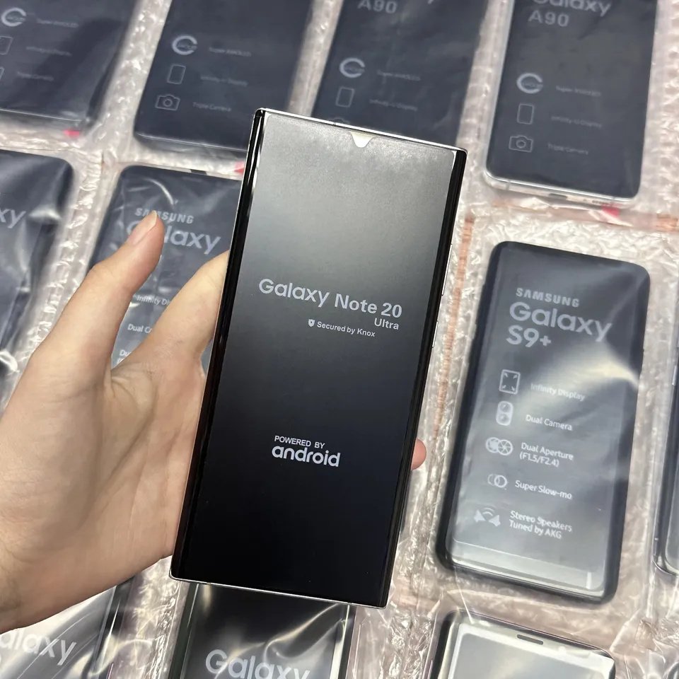 US GLOBAL VERSION Android used new Wholesale Note20 Ultra Unlocked Smartphone for SamsungE Mobile Phone Note 20 Ultra 5G