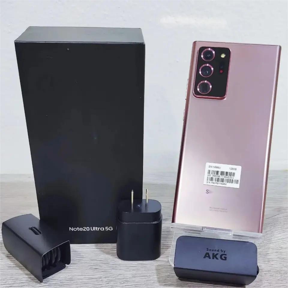 US GLOBAL VERSION Android used new Wholesale Note20 Ultra Unlocked Smartphone for SamsungE Mobile Phone Note 20 Ultra 5G
