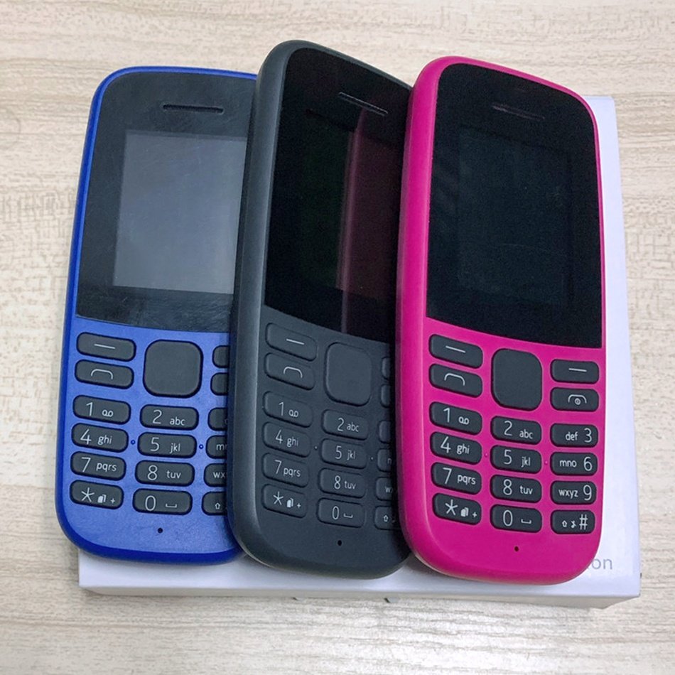 Low end Cheap cellphone For Nokia 105 2019 feature phone Dual SIM Wholesale 106 125 216 3310 5310 keypad used mobile phones
