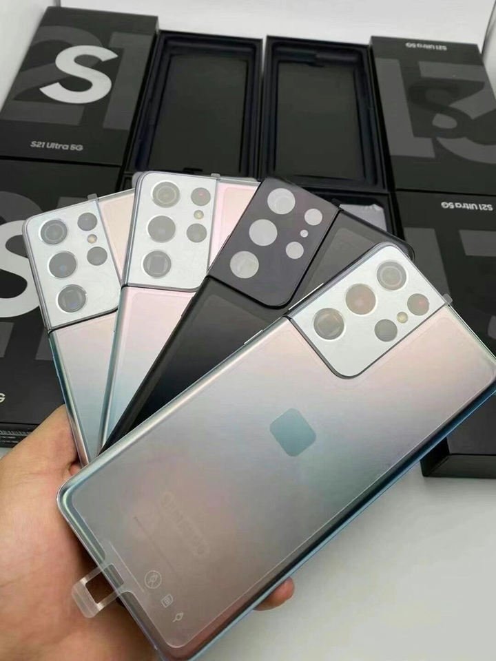 Original 98% new used phone For Samsung S21 Ultra 5G smartphone 1SIM unlocked celulares wholesale S10 plus S21+ cellphones