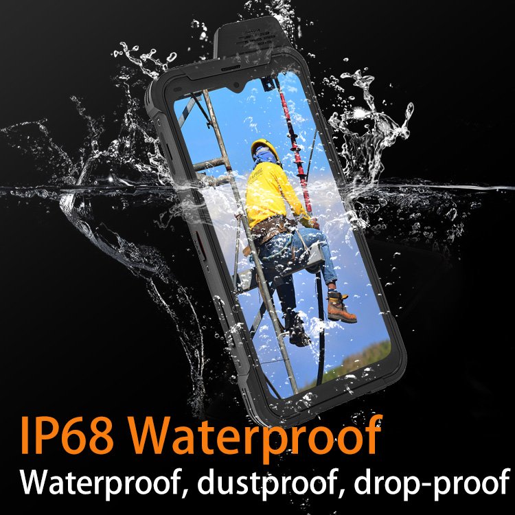 CENAVA A635GT Explosion-proof Rugged Phone FHD Screen Rugged Handsets 4G Lte 5G Lte Smart Atex Phone 8GB+258GB supports POC