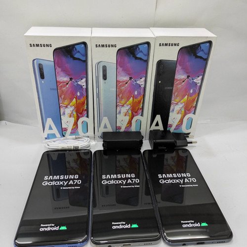High Quality Unlocked Used Mobile Phones A70 128G US Version Wholesale Second Hand Cellphones For Samsung