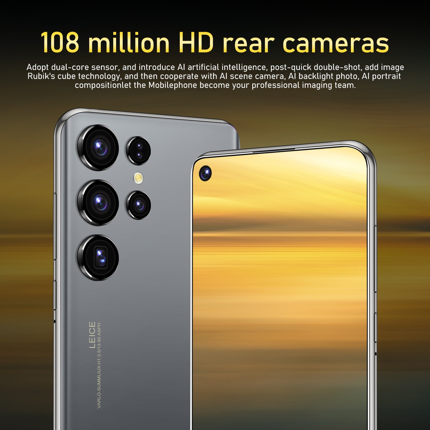 Android 15 S24 Ultra 16GB+1TB Phone Global Version Smartphone Cellphones Original Unlocked 5g Gaming S24 Ultra Mobile phones