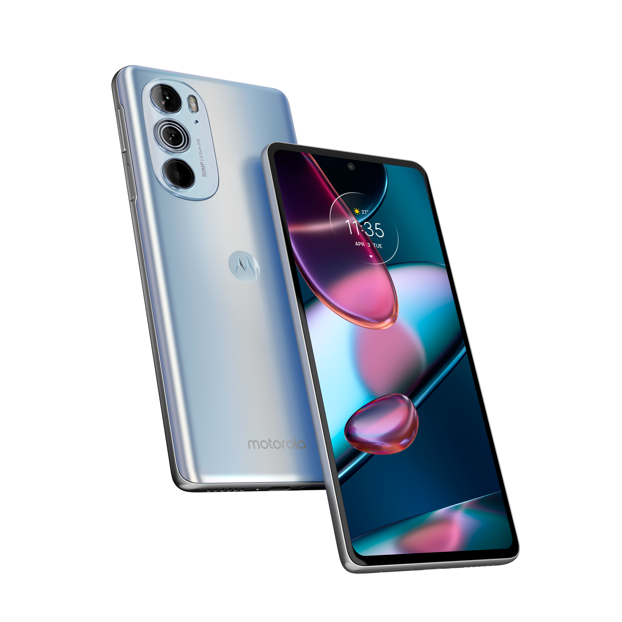 Moto Edge Plus 5G UW (2022) Smartphone Used with HD LED Screen 256GB ROM NFC Flip Design Phone Unlock Wholesale