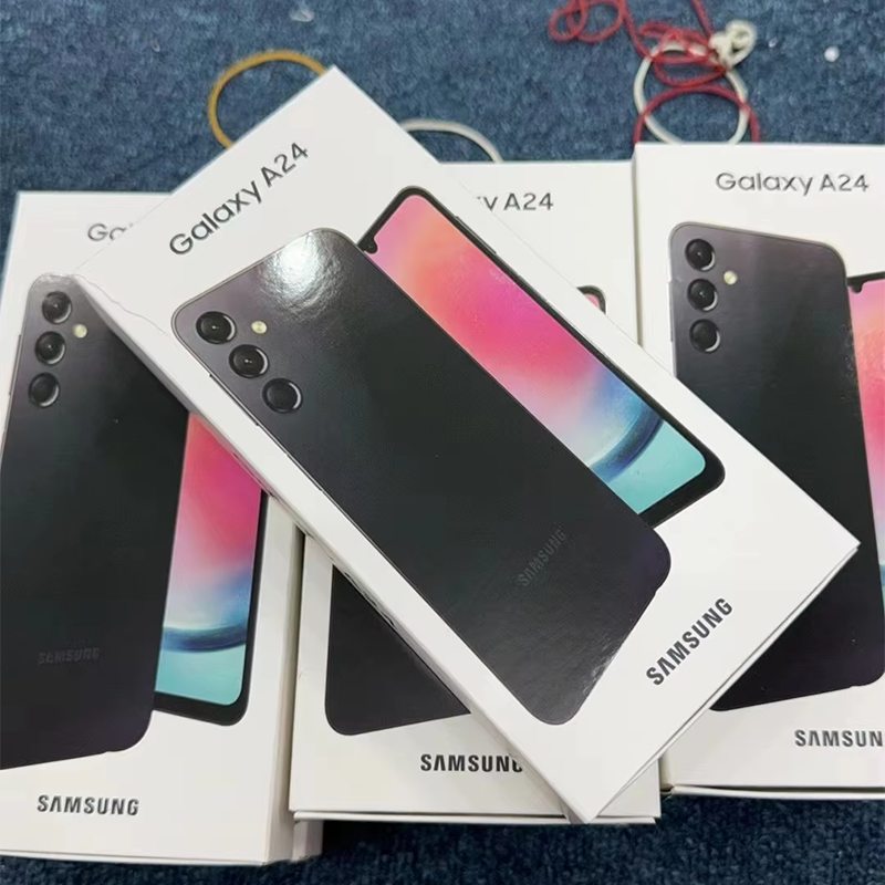 Second Hand Smartphone Wholesale Galaxy A24 Good Condition Mobile Phone Cheap