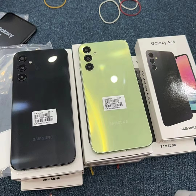 Second Hand Smartphone Wholesale Galaxy A24 Good Condition Mobile Phone Cheap