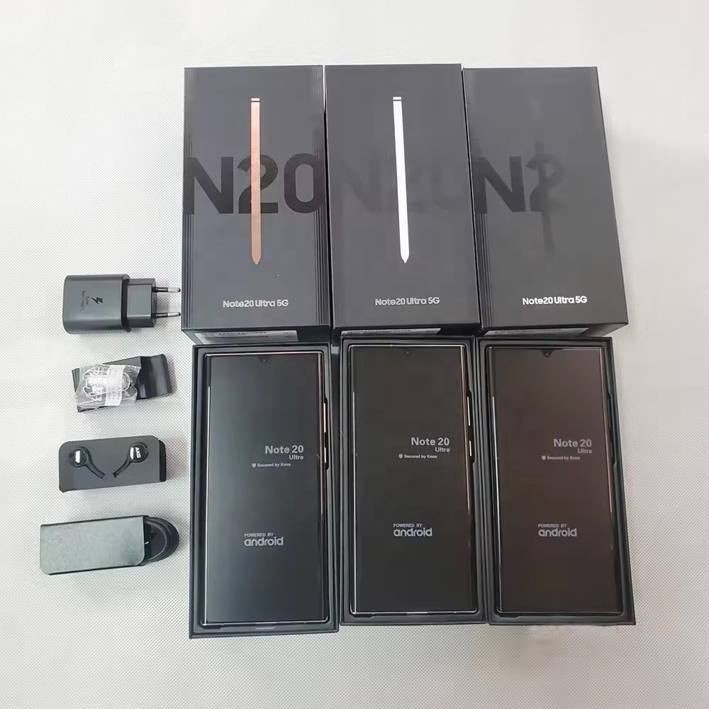 Original 98% new For Samsung note 20 ultra phone 5g smartphone unlocked Android celulares Note 8 9 10 plus used mobile phone