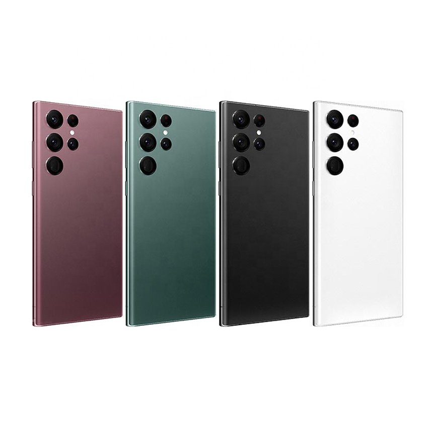 Original Unlocked S22 Ultra 6.8 inch 16+512GB Dual Sim Gaming Phones 5G Smartphone Used Mobile Phones