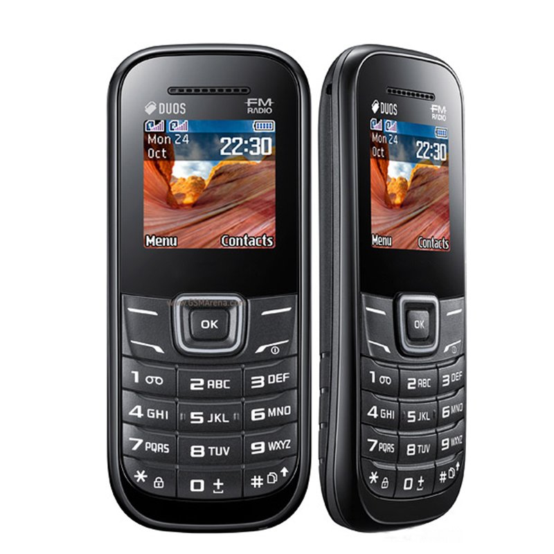 Feature phone Original second hand used mobile phones Cheap For Samsung E1207T B310E B110E keypad Bar phone