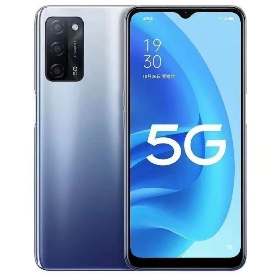 Second Hand For OPPO A55 Used China Brand Cheap Android 5G Smart Phones A55 Wholesale Unlocked Mobile Phone Celulares