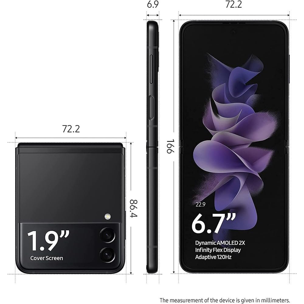 Wholesale Used Mobile Phones For Samsung Galaxy Z Flip 3 5g Smartphone Original global version Android smart phone
