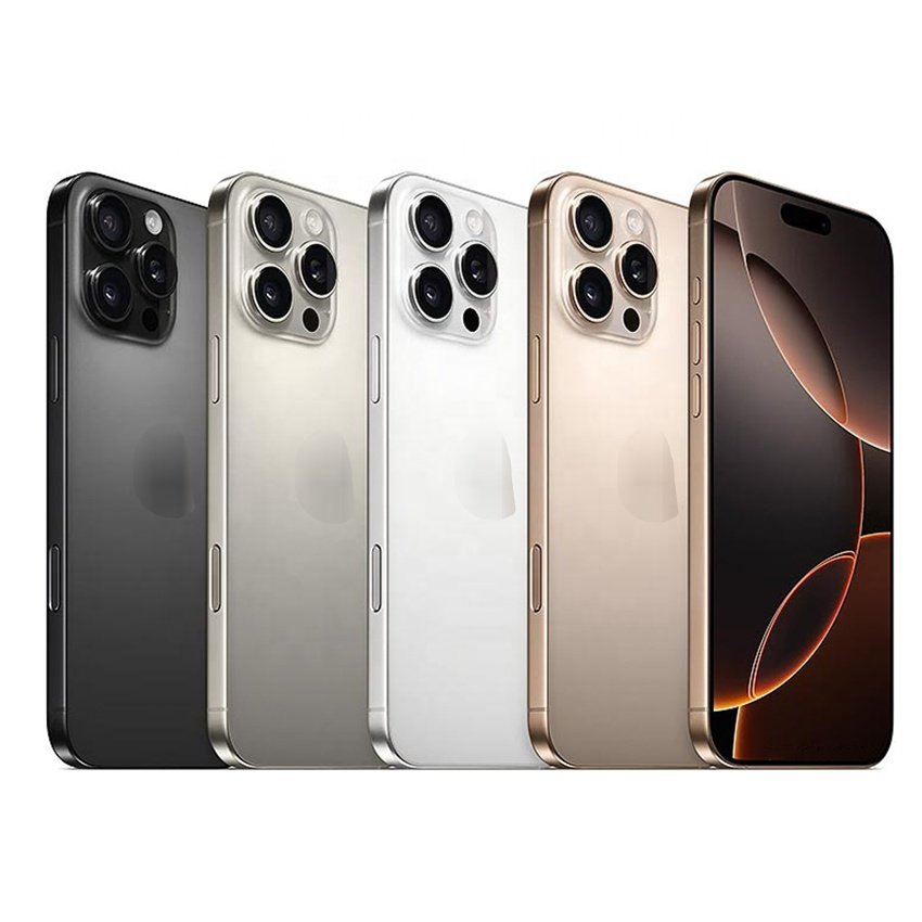 2024 New Mobile Phone For iphone 16 pro max 5G 6.7" 8GB RAM 256GB 512GB ROM Face ID 120Hz 48MP+12MP Original Phones In Stock
