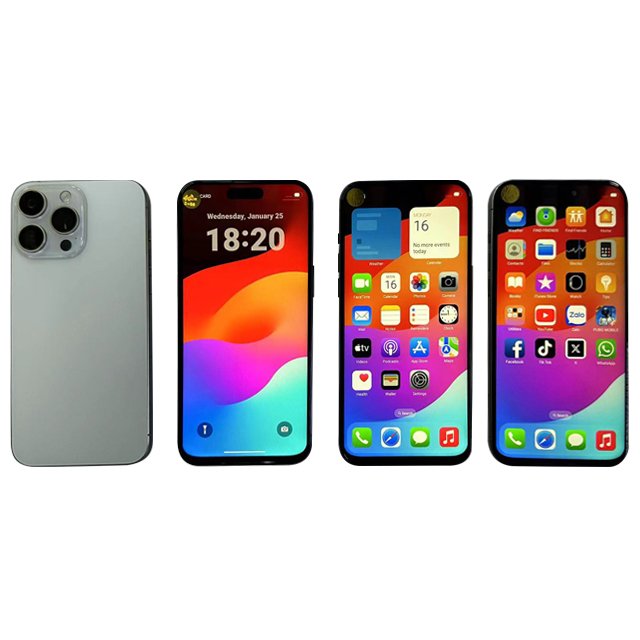 2023 Latest Phones 15 Pro Max Original Smartphone 128GB 256GB 512GB 1TB Used Mobile Phones