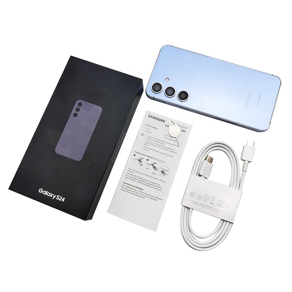 Wholesale For Samsung Galaxy S24 S24 Ultras Plus 12GB+256GB Original Native Android Phone 5g Used Mobile Phones