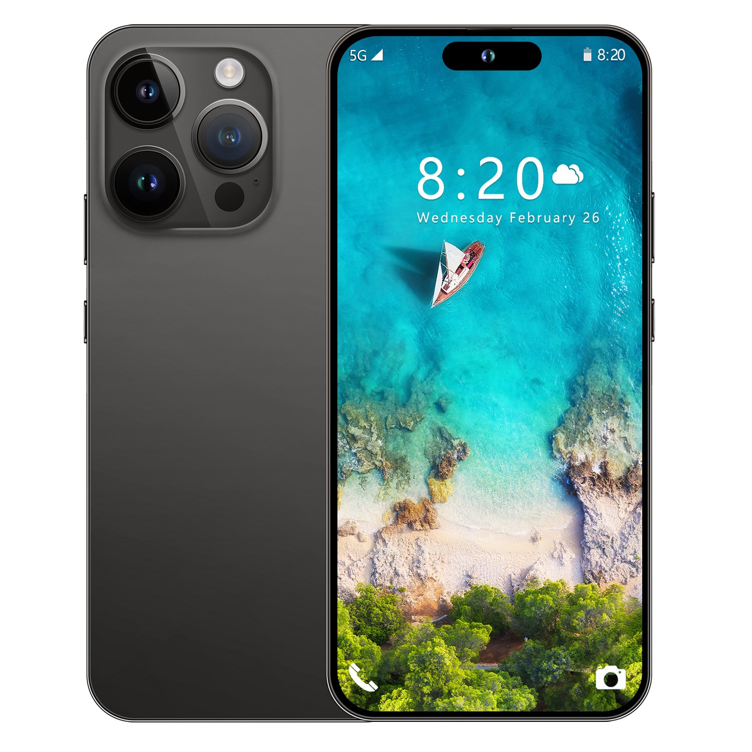 Unleash The Mystery With Surprise Box - Phone 15 Pro Max Edition 6.54 Inch 6gb+128gb