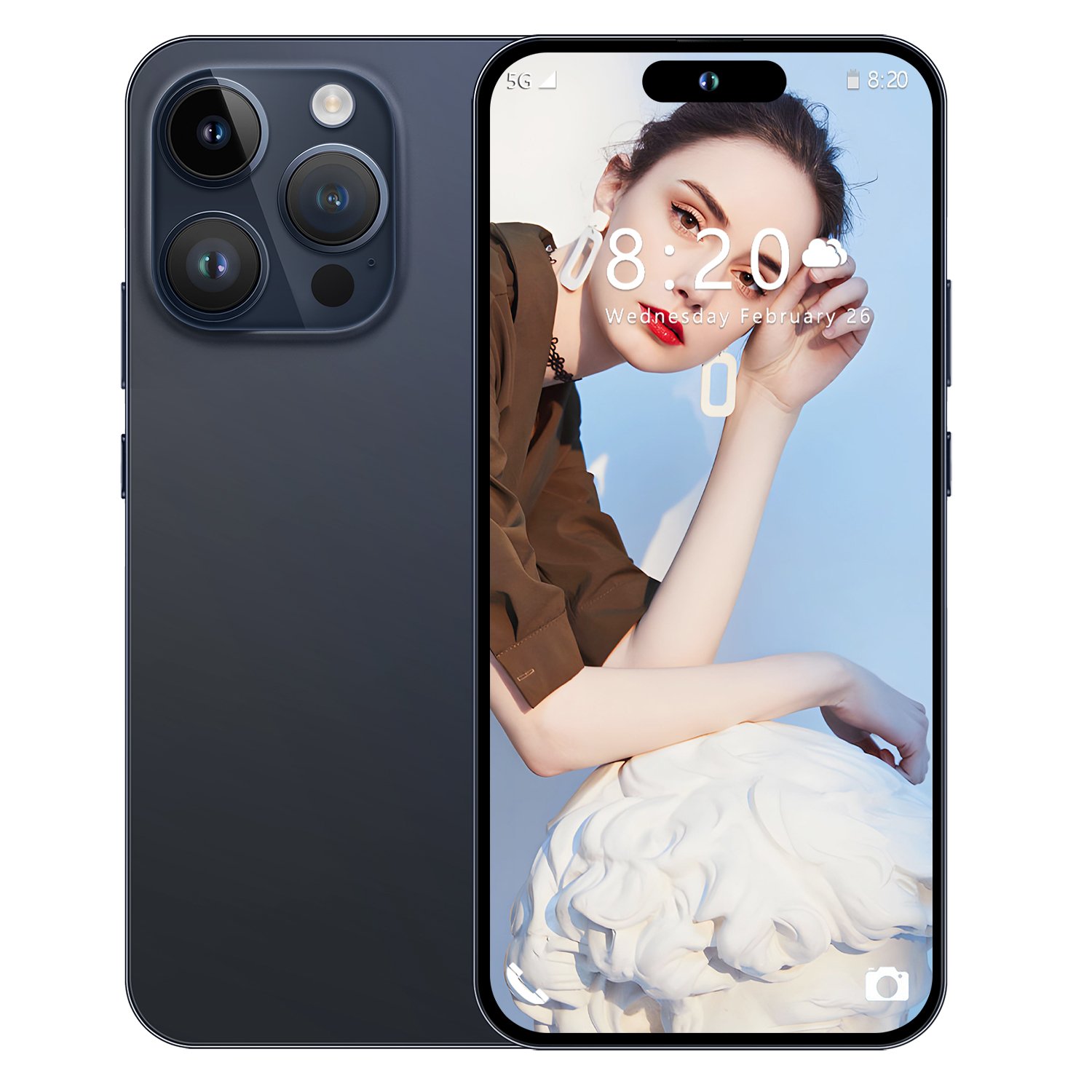 Unleash The Mystery With Surprise Box - Phone 15 Pro Max Edition 6.54 Inch 6gb+128gb
