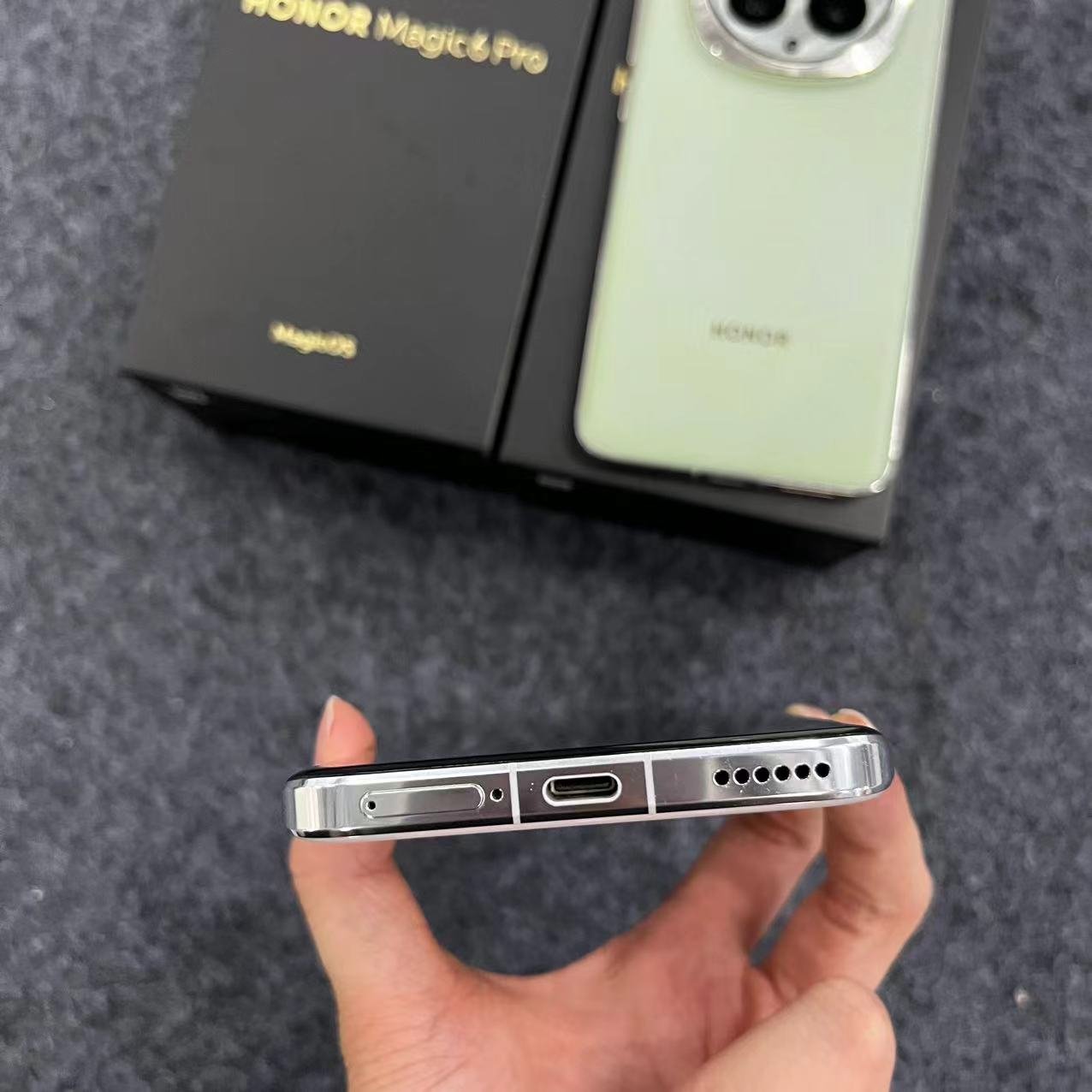 Wholesale Original Honor Magic6Pro 12+256GB/512GB used phone mobile 5G smartphone