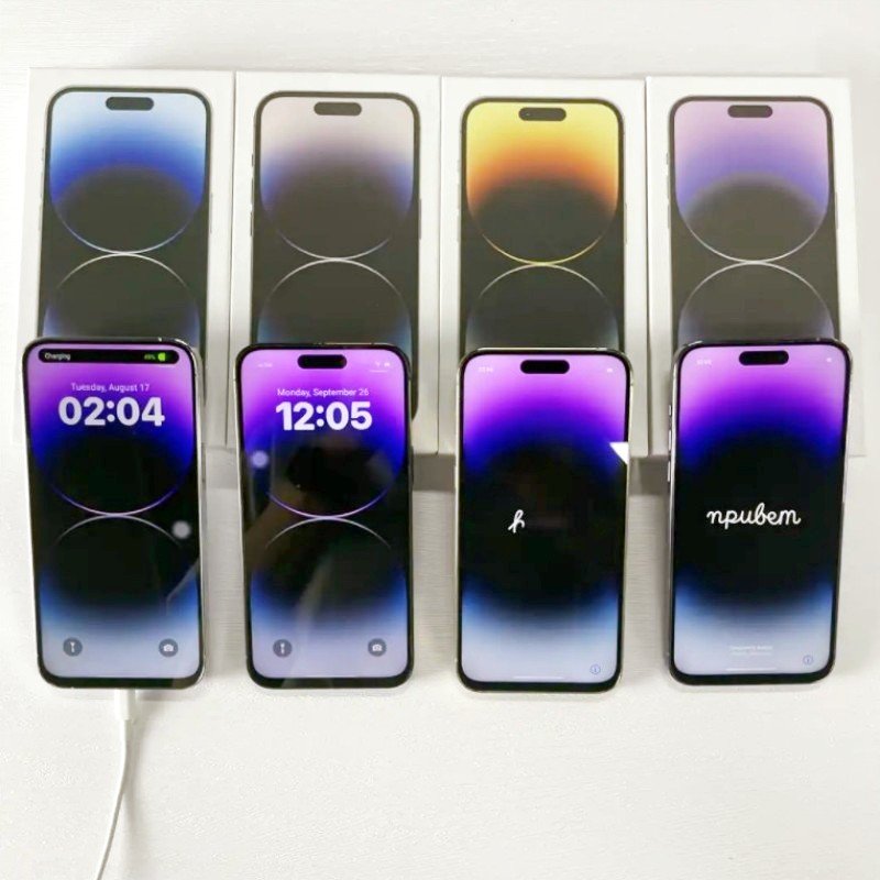 14 Pro Max 128GB Original USA e-Sim Dual SIM 5G Used Smart Mobile Phone with 1TB Storage Good Condition
