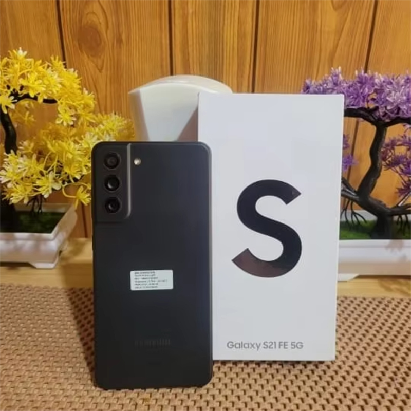 Wholesale Used 5G Smartphone S21FE A+ Grade Good Condition Mobile Phone Cheap Cellphone