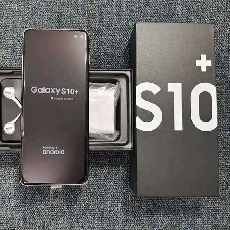Best selling high quality Mobile phone for Samsung Galaxy S10+ s10 plus Telefonos Celulares low price smartphone