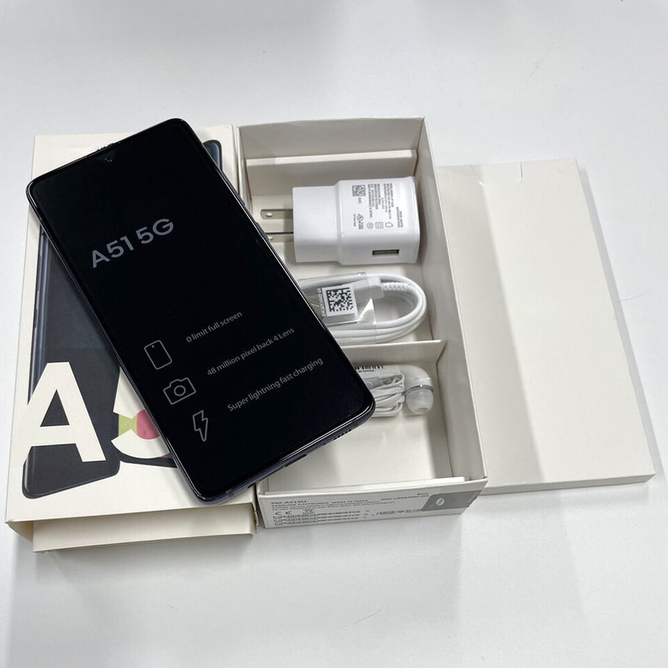 Original second hand cellphone For Samsung A51 128GB 1SIM 4G smartphone celulares unlocked used mobile phone A40 A50 A52