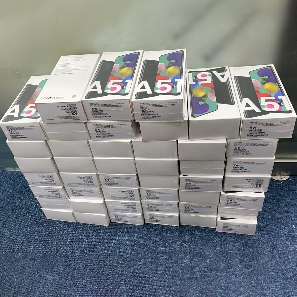 Original second hand cellphone For Samsung A51 128GB 1SIM 4G smartphone celulares unlocked used mobile phone A40 A50 A52