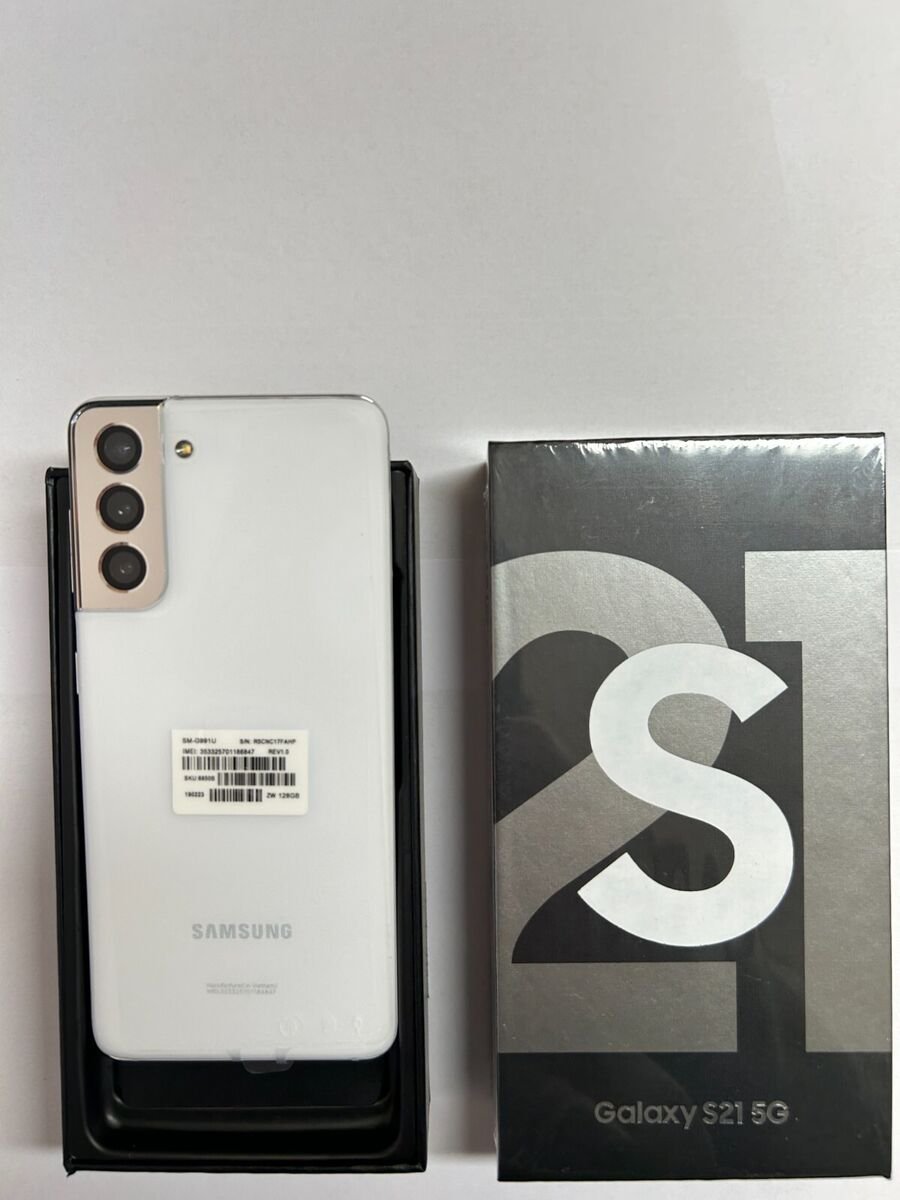 Bulk Sale S21 Used Mobile Phones In Stock for Samsung Second Hand Cell Phone Wholesale Unlocked Phone