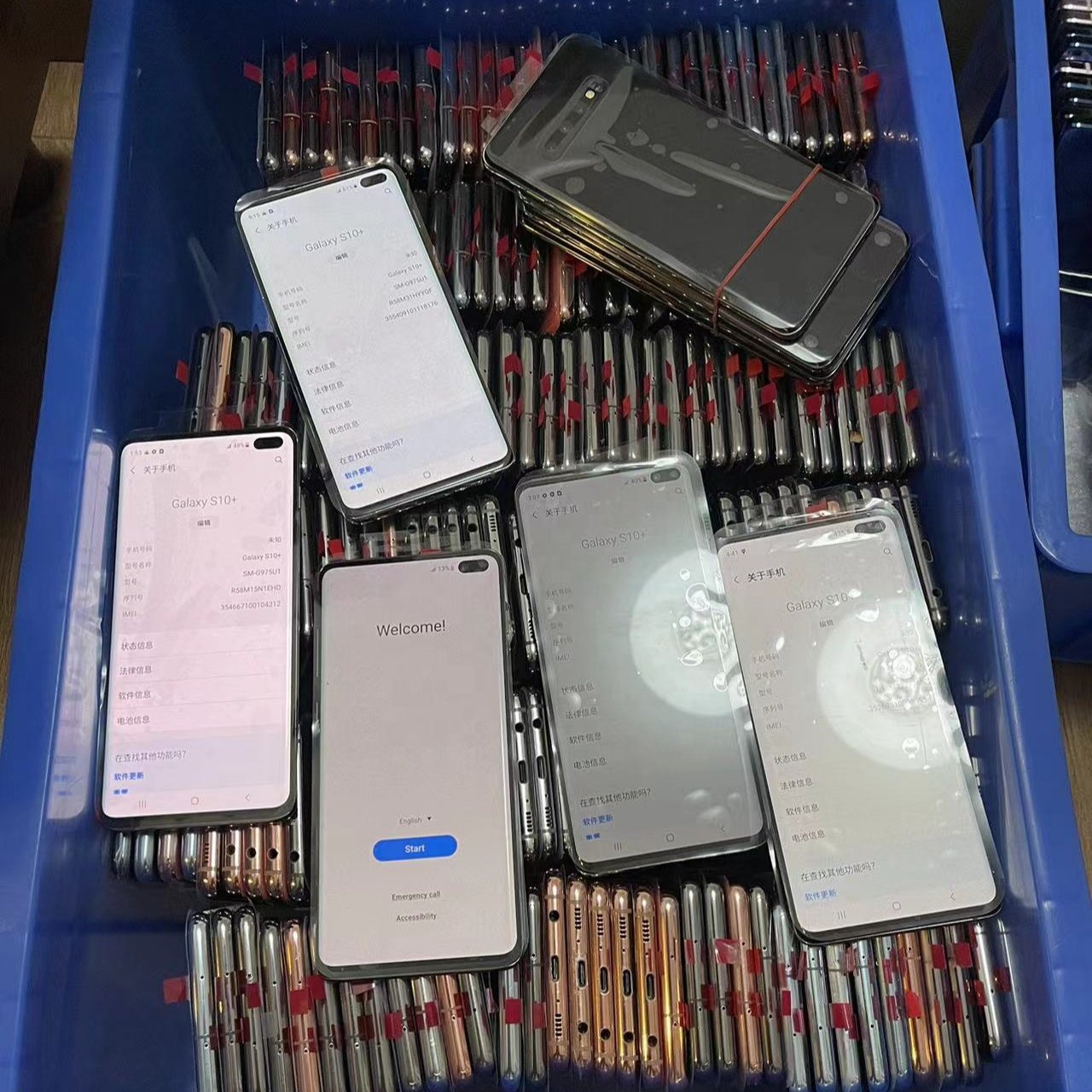 Manufacturers wholesale 5G smart phones S10+ S10 PLUS G975U1