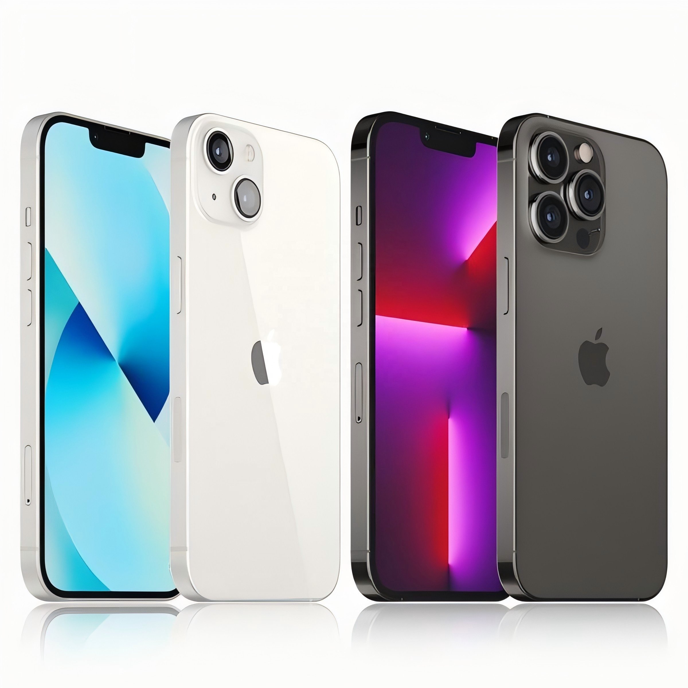 AA condition Original Refurbished Used Mobile Phone 13 Mini Pro and Pro Max Models Pre-owned Unlocked for iPhone 13 series