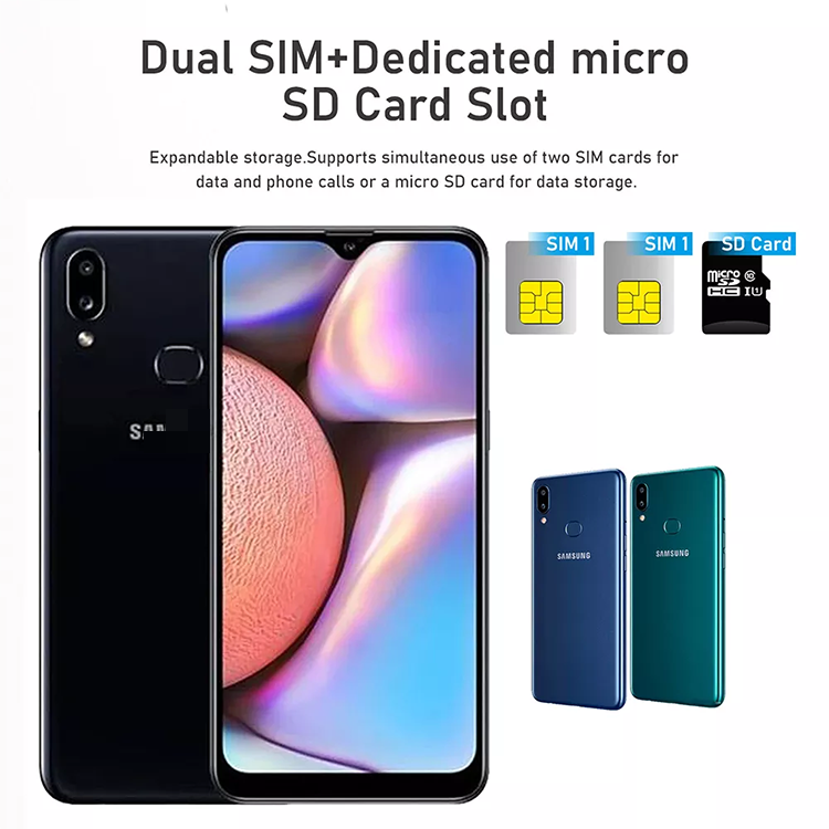 Wholesale Used mobile phone celulares Original Unlocked For Samsung Galaxy A50 A505F 4GB RAM 128GB ROM 5g Smartphone
