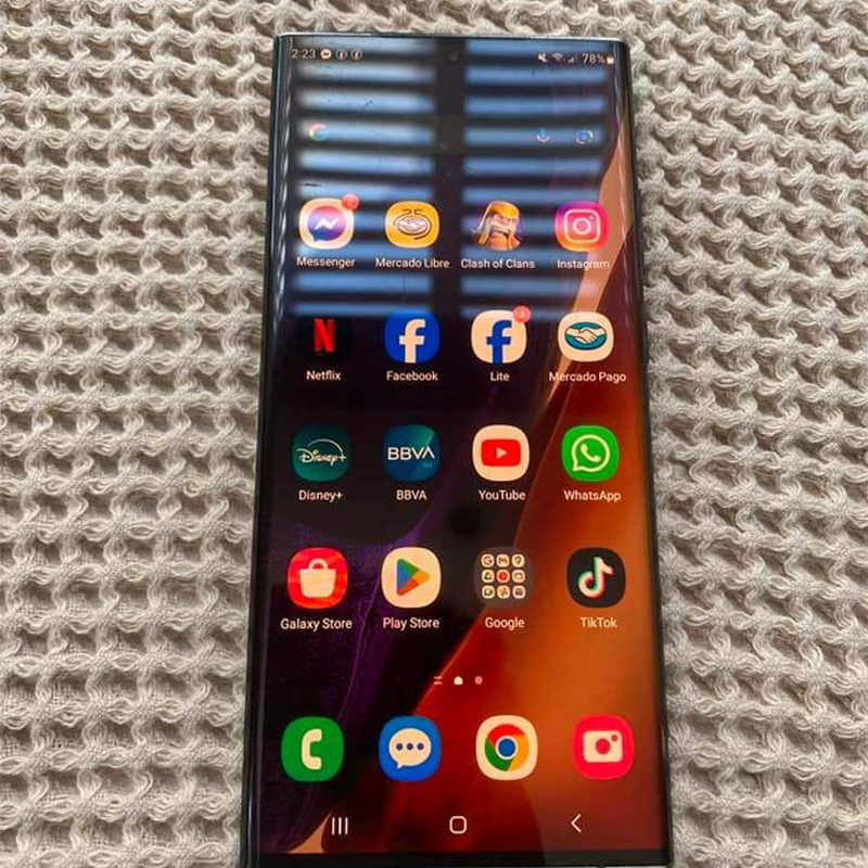 Cheap Used Phone Note20 Fast Ship Fingerprint Phone 256GB 5G Smartphone Wholesale