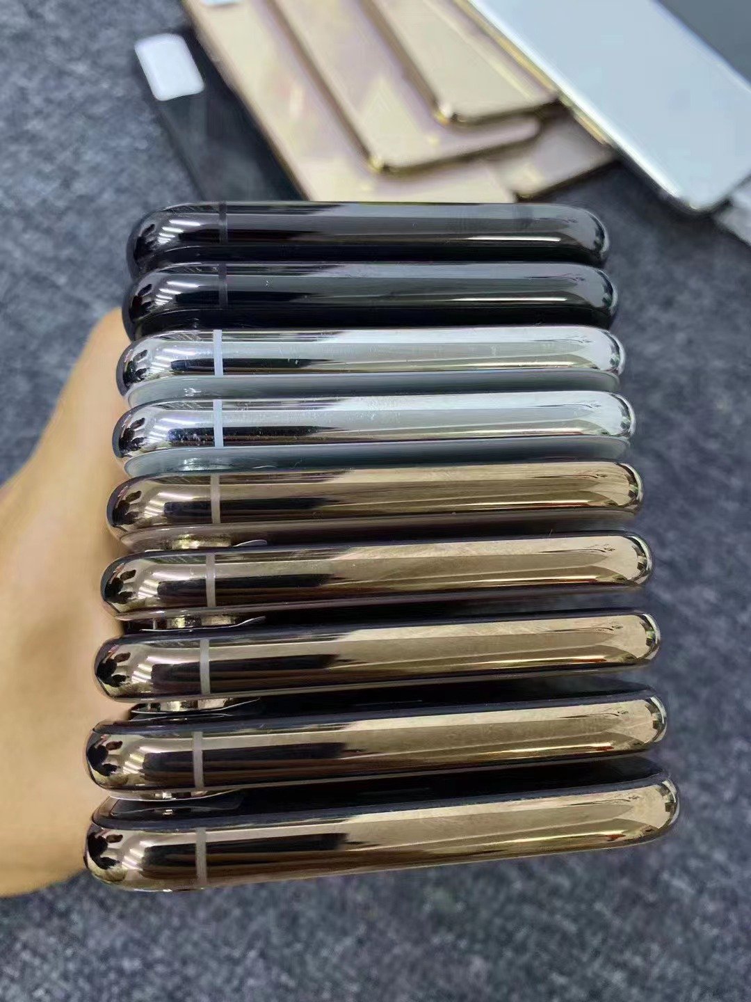 Used Mobile Phones Cellphones Quality Unlocked Original for Phone X XS XSMAX XR Second Hand Phones Silver Gold