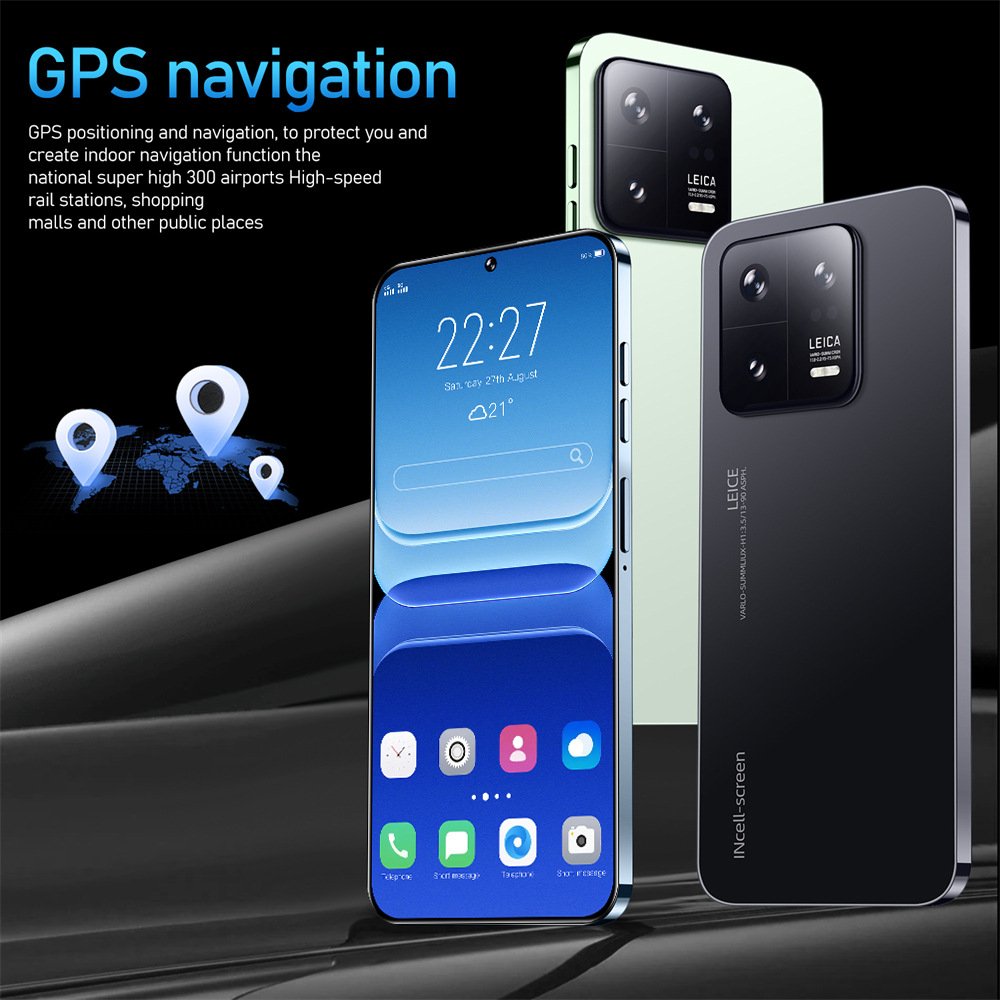 Hot and cheap M13 PRO smartphone 7.2 inches 8 million pixels 2+16 Android 8.1